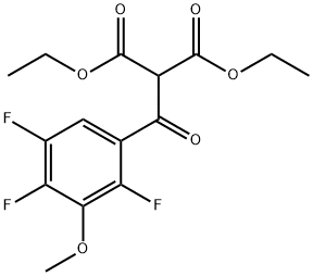 112811-67-3 diethyl 2-(2,4,5-trifluoro-3-methoxybenzoyl)malonate