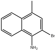 2-bromo-4-methylnaphthalen-1-amine Structure