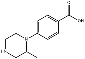 4-(2-methyl-1-piperazinyl)Benzoic acid Structure