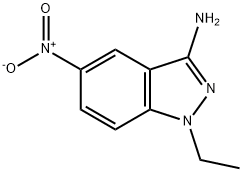 1-Ethyl-5-nitro-1H-indazol-3-amine 구조식 이미지