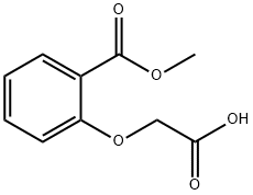 2-(2-(methoxycarbonyl)phenoxy)acetic acid Structure