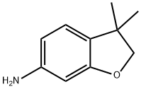 2,3-dihydro-3,3-dimethylbenzofuran-6-amine Structure