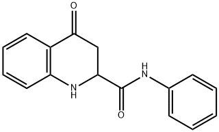 4-oxo-N-phenyl-1,2,3,4-tetrahydroquinoline-2-carboxamide Structure