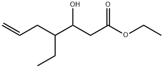 ethyl 4-ethyl-3-hydroxyhept-6-enoate Structure