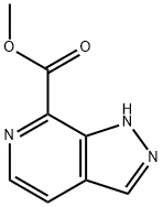 Methyl 1H-Pyrazolo[3,4-C]Pyridine-7-Carboxylate 구조식 이미지