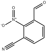 3-formyl-2-nitrobenzonitrile Structure