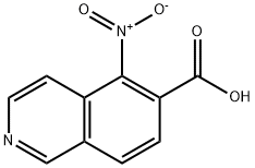 5-nitroisoquinoline-6-carboxylic acid 구조식 이미지