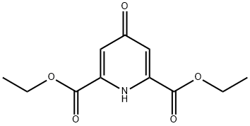 Diethyl 4-oxo-1,4-dihydropyridine-2,6-dicarboxylate 구조식 이미지