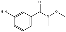 3-Amino-N-methoxy-N-methylbenzamide Structure