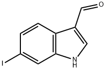 6-iodo-1H-indole-3-carbaldehyde 구조식 이미지