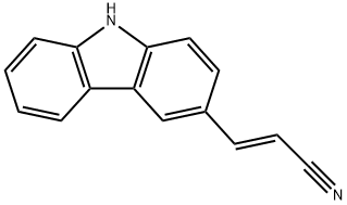 3-Cyanovinylcarbazole 구조식 이미지