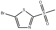 5-bromo-2-(methylsulfonyl)thiazole Structure