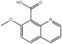 7-methoxyquinoline-8-carboxylic acid 구조식 이미지