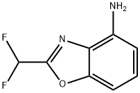 2-(Difluoromethyl)benzo[d]oxazol-4-amine Structure