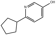 6-cyclopentylpyridin-3-ol 구조식 이미지