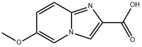 6-Methoxyimidazo[1,2-a]pyridine-2-carboxylic acid Structure