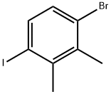 1-Bromo-4-iodo-2,3-dimethylbenzene Structure