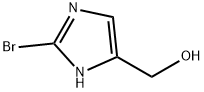 (2-Bromo-1H-imidazol-4-yl)methanol 구조식 이미지