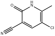 5-Chloro-2-hydroxy-6-methyl-nicotinonitrile Structure