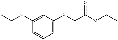 ethyl 2-(3-ethoxyphenoxy)acetate 구조식 이미지