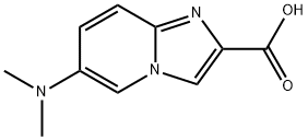 6-(dimethylamino)imidazo[1,2-a]pyridine-2-carboxylic acid Structure