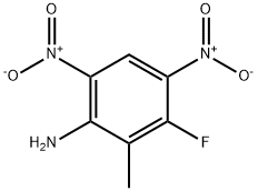 3-Fluoro-2-methyl-4,6-dinitrophenylamine Structure