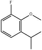 2-Isopropyl-6-fluoroanisole Structure