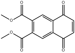 dimethyl 5,8-dioxo-5,8-dihydronaphthalene-2,3-dicarboxylate 구조식 이미지