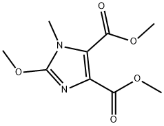 Dimethyl 2-methoxy-1-methyl-1H-imidazole-4,5-dicarboxylate Structure