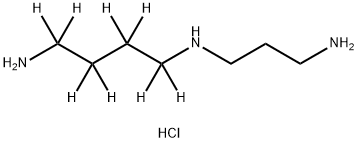Spermidine-[D8].3HCl 구조식 이미지