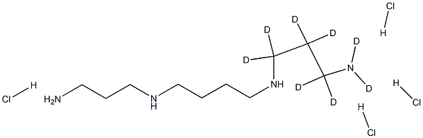 Spermine-[D8].4HCl 구조식 이미지