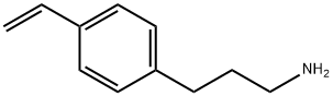 Benzenepropanamine, 4-ethenyl- Structure