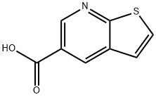 Thieno[2,3-b]pyridine-5-carboxylic acid 구조식 이미지