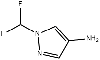1-(difluoromethyl)-1h-pyrazol-4-amine 구조식 이미지