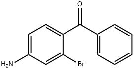(4-amino-2-bromophenyl)(phenyl)methanone 구조식 이미지