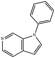 1-Phenyl-1H-pyrrolo[2,3-c]pyridine 구조식 이미지