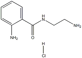 2-Amino-N-(2-aminoethyl)benzamide Hydrochloride Structure