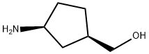 (1R,3S)-(3-Aminocyclopentyl) methanol 구조식 이미지