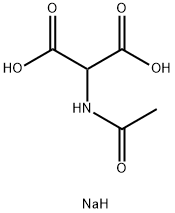 Acetamidomalonic acid (disodium salt) Structure
