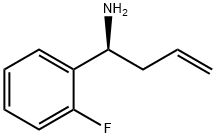 (1S)-1-(2-FLUOROPHENYL)BUT-3-EN-1-AMINE Structure
