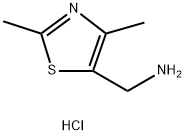 [(2,4-dimethyl-1,3-thiazol-5-yl)methyl]amine dihydrochloride 구조식 이미지