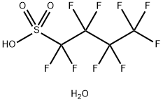 Nonafluorobutanesulphonicacidhydrate95% Structure