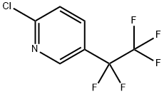 2-Chloro-5-(pentafluoroethyl)pyridine 구조식 이미지