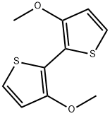 3,3'-dimethoxy-2,2'-bithiophene 구조식 이미지