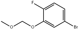 4-Bromo-1-fluoro-2-(methoxymethoxy)benzene Structure