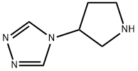 4-(pyrrolidin-3-yl)-4H-1,2,4-triazole Structure