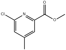 Methyl 6-chloro-4-methylpyridine-2-carboxylate Structure