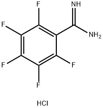 2,3,4,5,6-Pentafluorobenzimidamide hydrochloride Structure