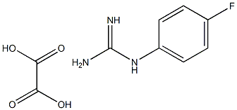 N-(4-Fluoro-phenyl)-guanidine oxalate Structure