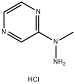 N-Methyl-N-pyrazin-2-yl-hydrazine hydrochloride 구조식 이미지